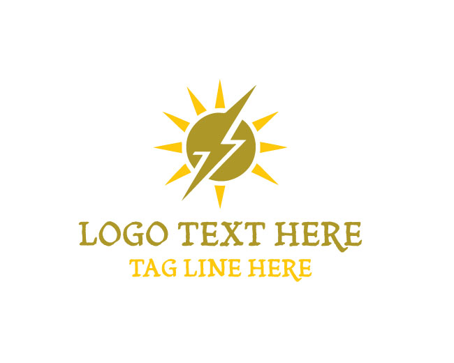 Electric Sun Power Source Logo