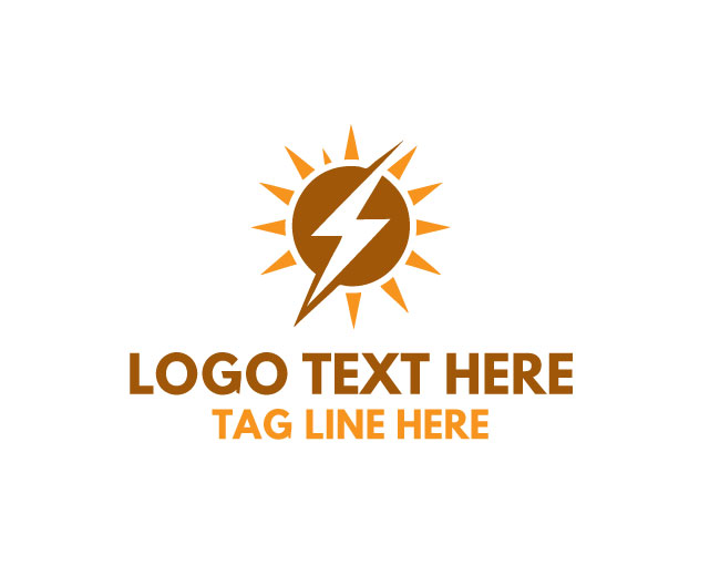 Electric Sun Solar Electricity Logo