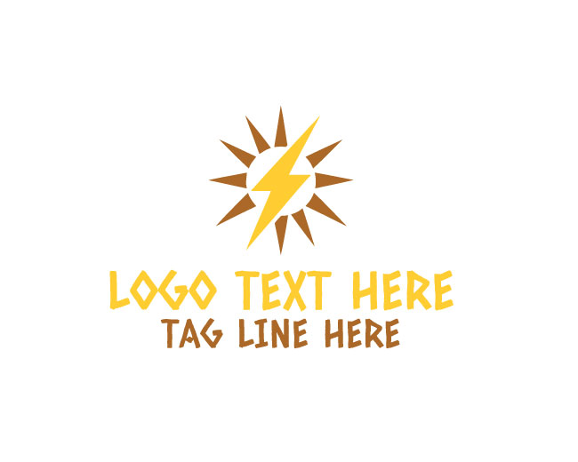 Electric Sun Sustainable Design Logo