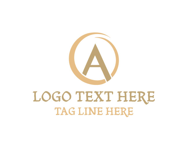 Elegant A Logo