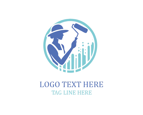 Elegant Art Painting Logo