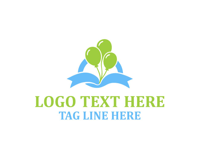 Elegant Baby Birthday Logo