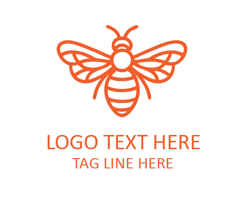 Elegant Bee Badge