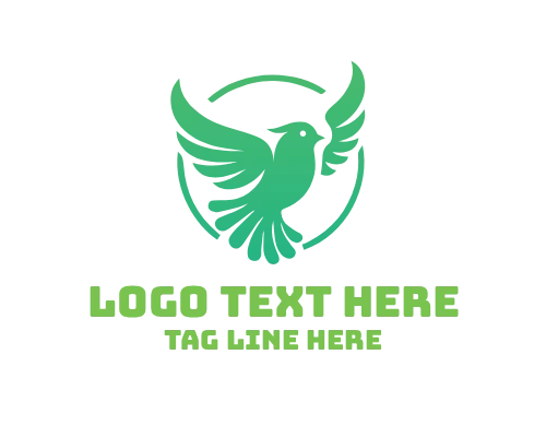  Elegant Bird Arc Logo