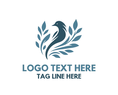  Elegant Bird Calm Logo