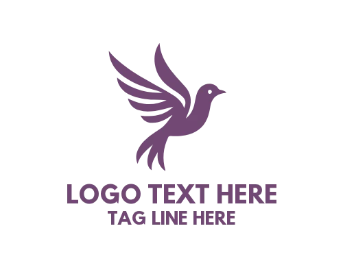 Elegant Bird Echo Logo