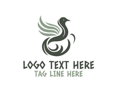 Elegant Bird Logo