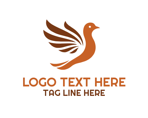 Elegant Bird Radiance Logo