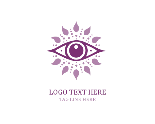 Elegant Boho Eye Logo