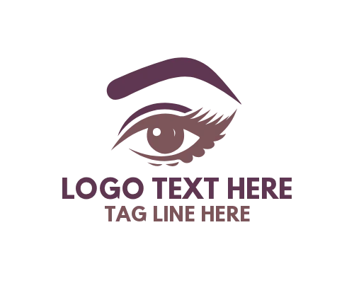  Elegant Brow Silhouette Logo