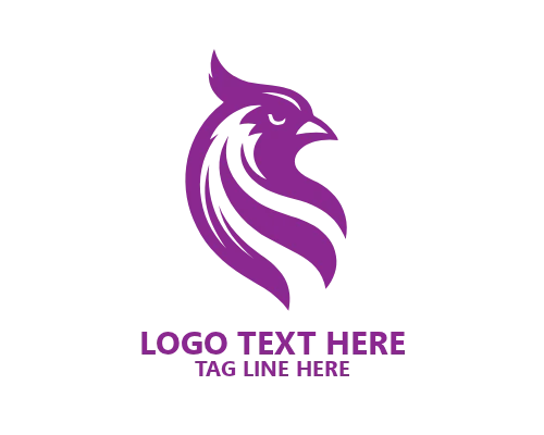 Elegant Cardinal Motion Logo