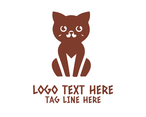 Elegant Cat Line Logo
