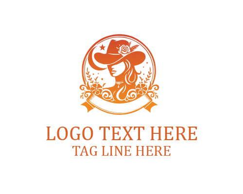 Elegant Cowgirl Logo