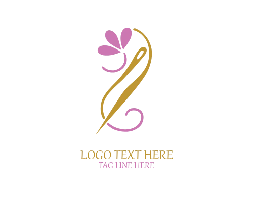 Elegant Crafts Needle Logo