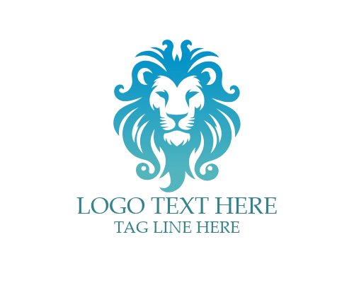  Elegant Digital Brand Lion Logo