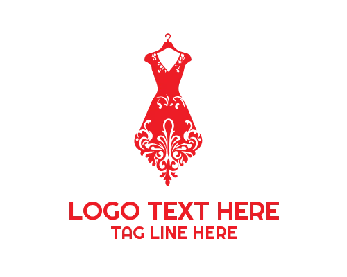 Elegant Dress Fashion Boutique Logo