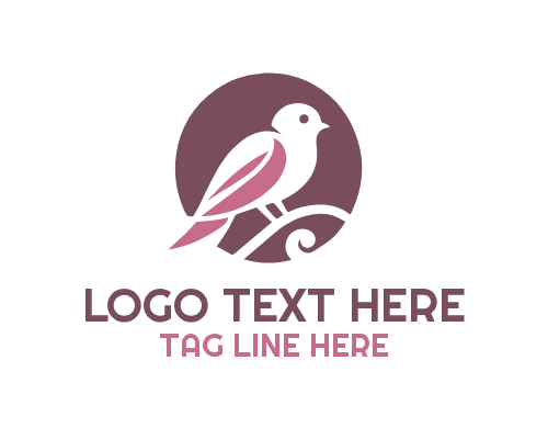 Elegant Elevated Bird Logo