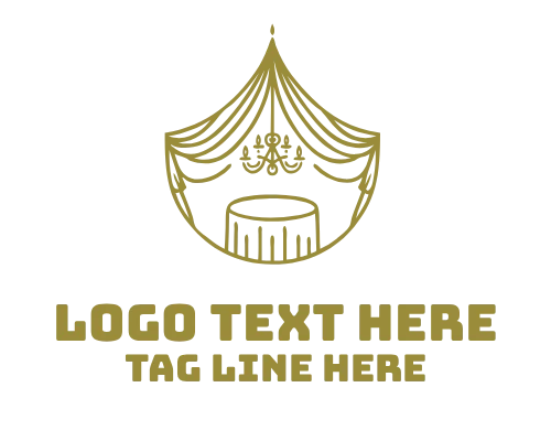 Elegant Event Tent Logo