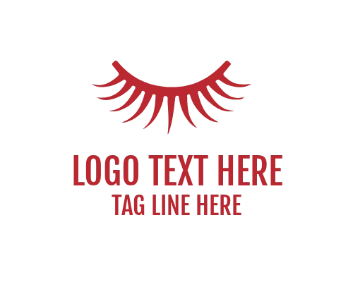 Elegant Eye Lashes Beauty Logo