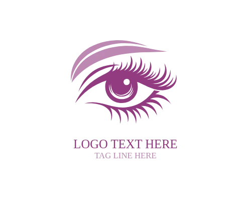  Elegant Eye Lashes Logo