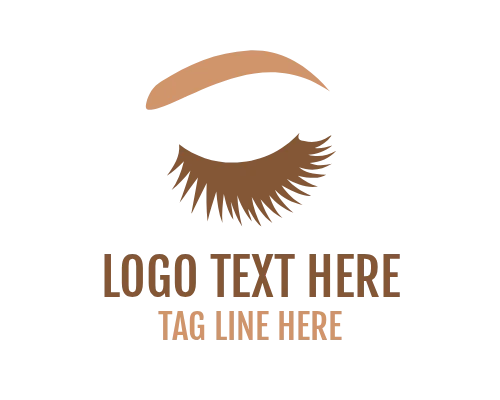 Elegant Eyelash Beauty Salon Logo