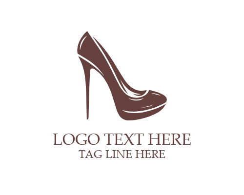 Elegant Fashion Stiletto Heels Logo