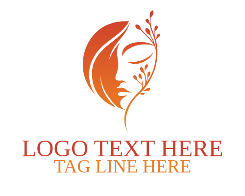 Elegant Female Line Drawing