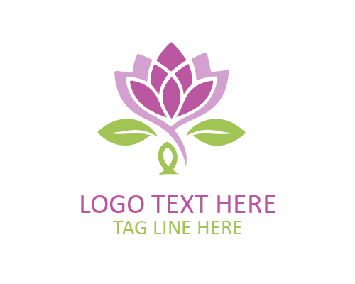 Elegant Flower Brand Mark
