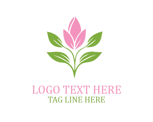 Elegant Garden Flower Logo