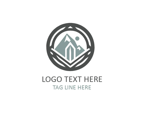  Elegant Geometric Flat Stone Logo for Modern Architecture Brands