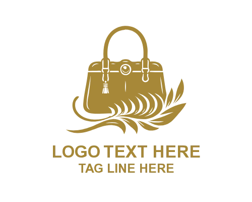 Elegant Handbag Outline Logo