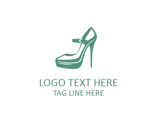 Elegant Heels Fashion Footwear Logo