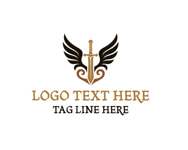 Elegant Heraldry Shield Logo