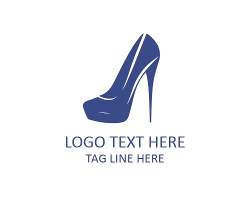 Elegant High Heel Logo for Fashion, Beauty, and Luxury Brands