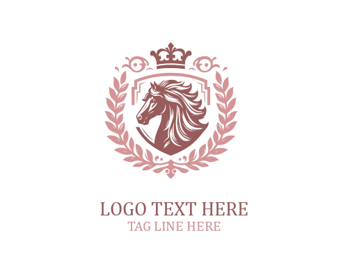 Elegant Horse Crown Mark
