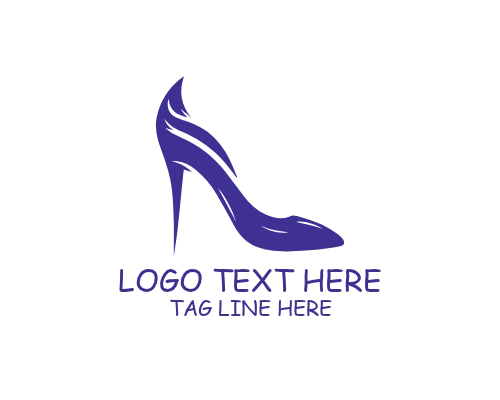 Elegant Icon Stiletto Heels Logo