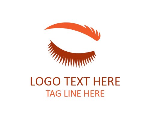 Elegant Lash Studio Eye Logo