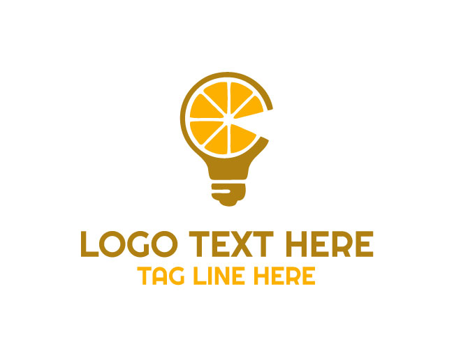 Elegant Lemon Glow Logo