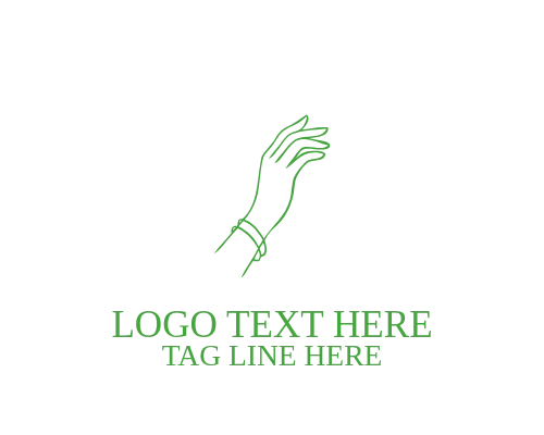 Elegant Loop Bracelet Logo