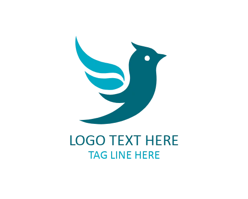 Elegant Love Bird Logo for Romantic Branding