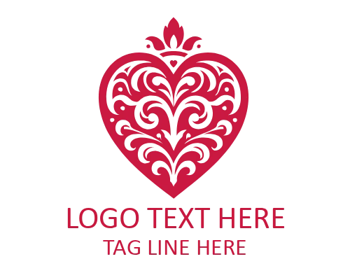 Elegant Luxury Heart Logo