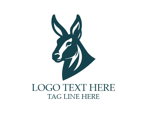  Elegant Minimal Deer Logo