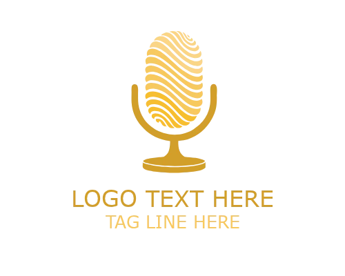 Elegant Minimal Podcast Logo for Premium Audio Branding