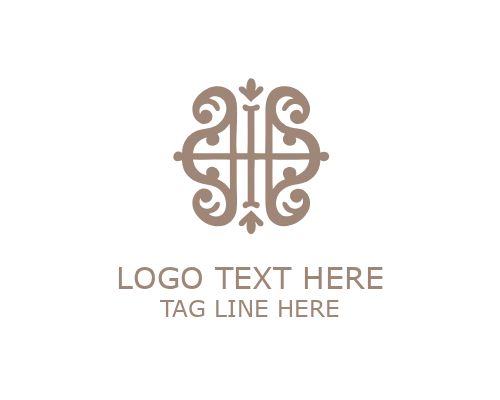 Elegant Ornamental Badge Logo
