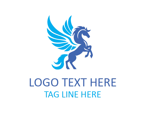 Elegant Pegasus Logo