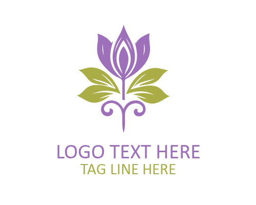 Elegant Petal Flower Logo