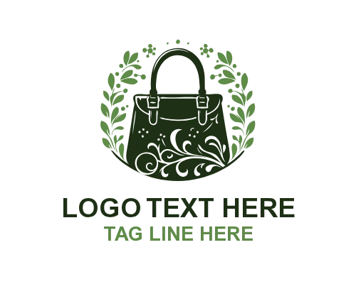 Elegant Purse Emblem Logo