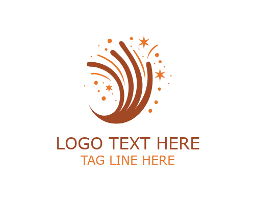 Elegant Spark Fireworks Logo for Premium Events and Festive Branding