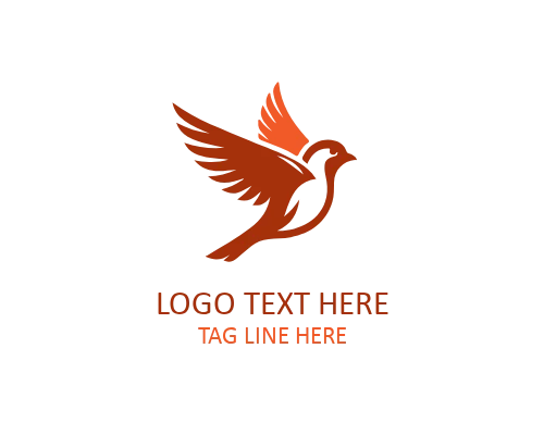 Elegant Sparrow Logo Design