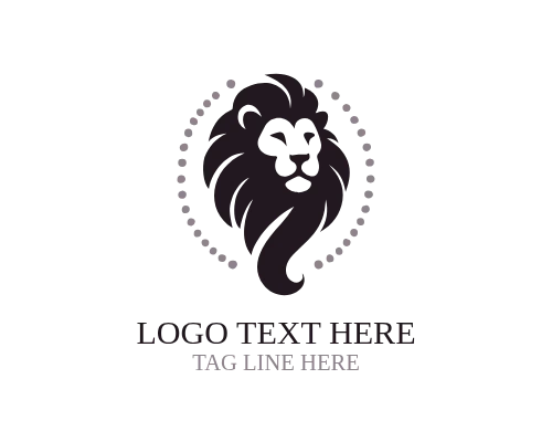 Elegant Startup Lion Brand Logo